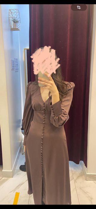 Вечернее нежнее платье