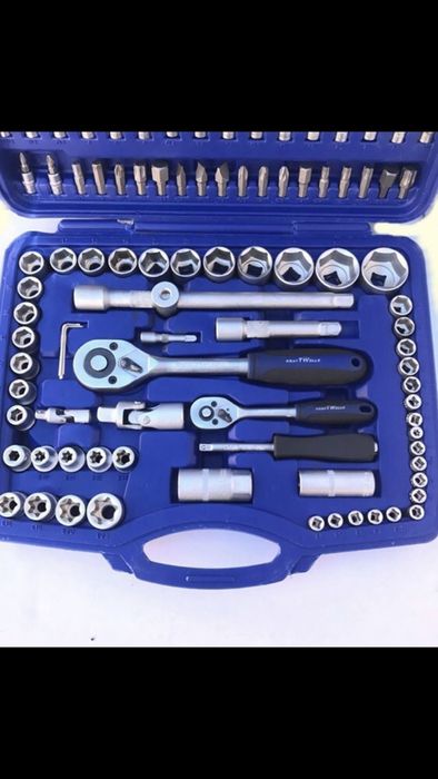 Немско Гедоре 108 части Крафт Веле Kraft Welle Германия Хром Ванади