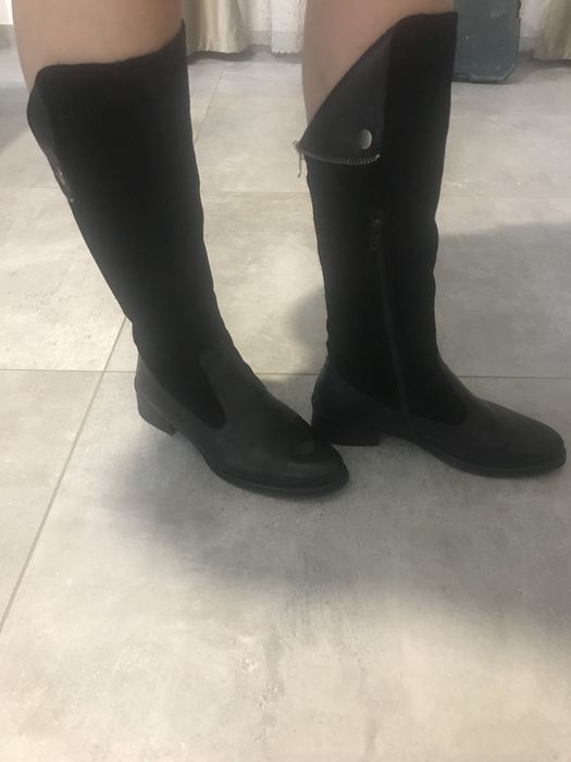 Cizme dama din piele nr 39