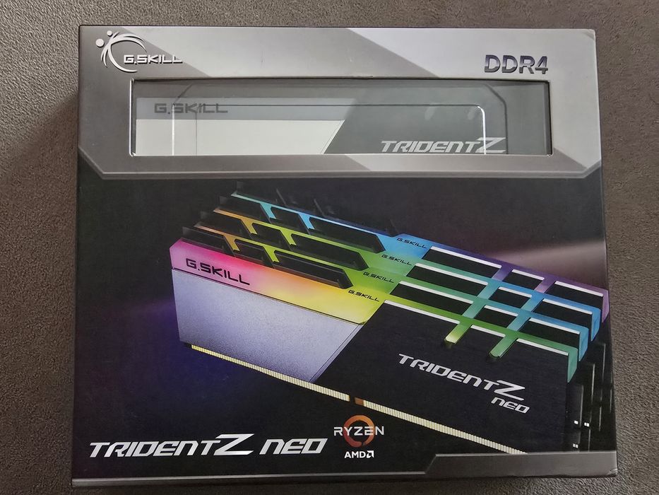 G.Skill Trident Z Neo 32GB (4x8GB) DDR4 3800MHz CL14 RGB – F4-3800C14Q