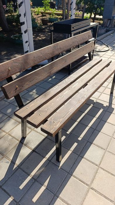 Лавочки со спинкой