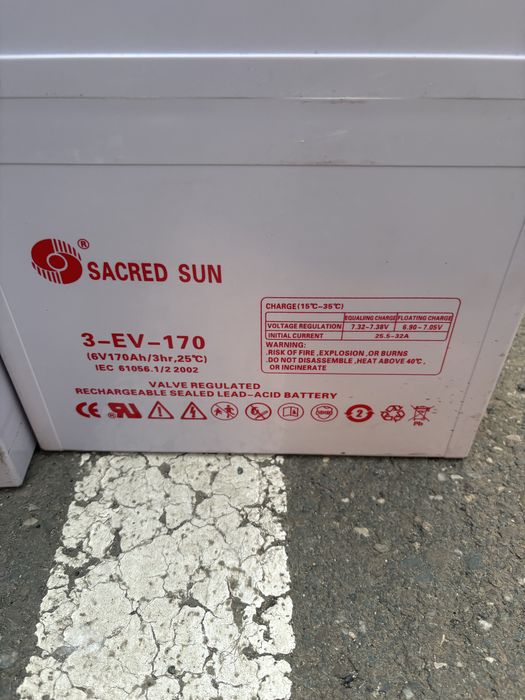 Baterie fotovoltaice/vehicule 48v 170ah