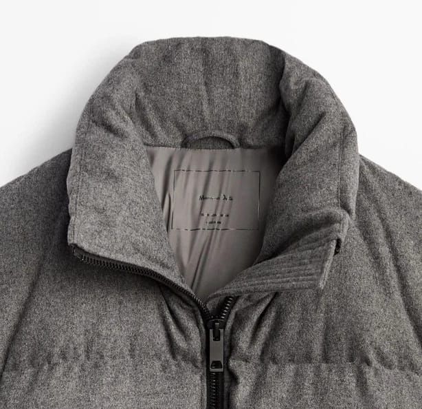 Zacă puf/pana Massimo Dutti