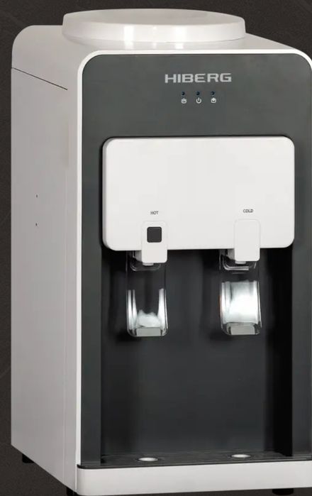 Кулер для воды
HIBERG DK 20W
настольный с верхней загрузкой бутыли и к