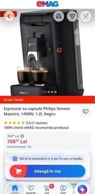 Aparat de cafea Philips Senseo Maestro