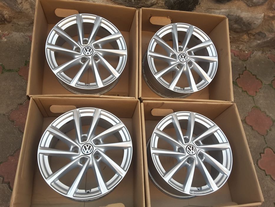 jante aliaj 16; 5x112;  Vw Golf 5, 6, 7, Caddy, Touran, Jetta, Sportsvan