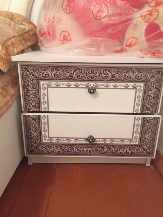 Кровать с тумбой