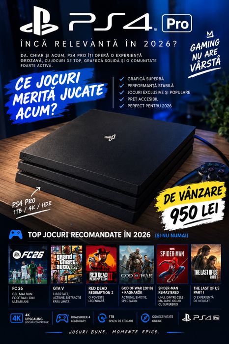 Playstation 4 pro 1tb
