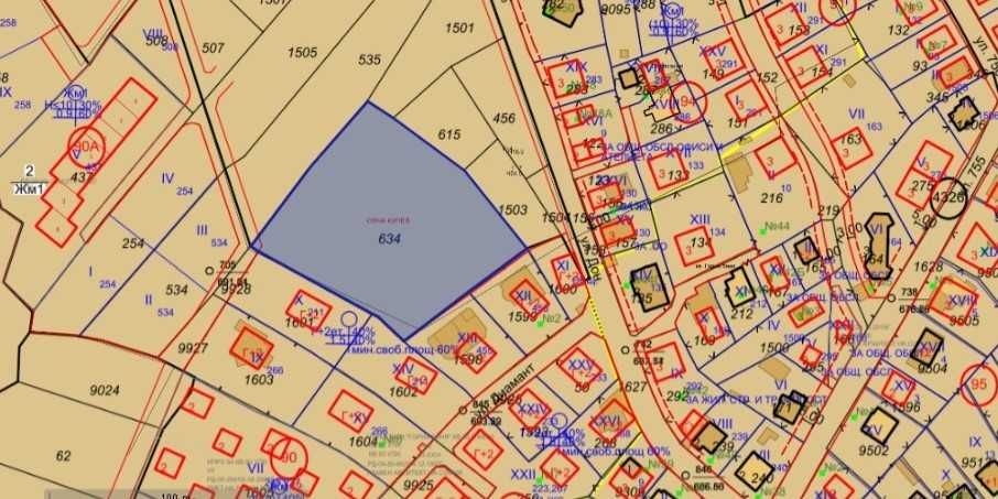 Продава се Парцел в София, Горна баня - 5304 кв.м за 130 €/кв.м - Снимка #1