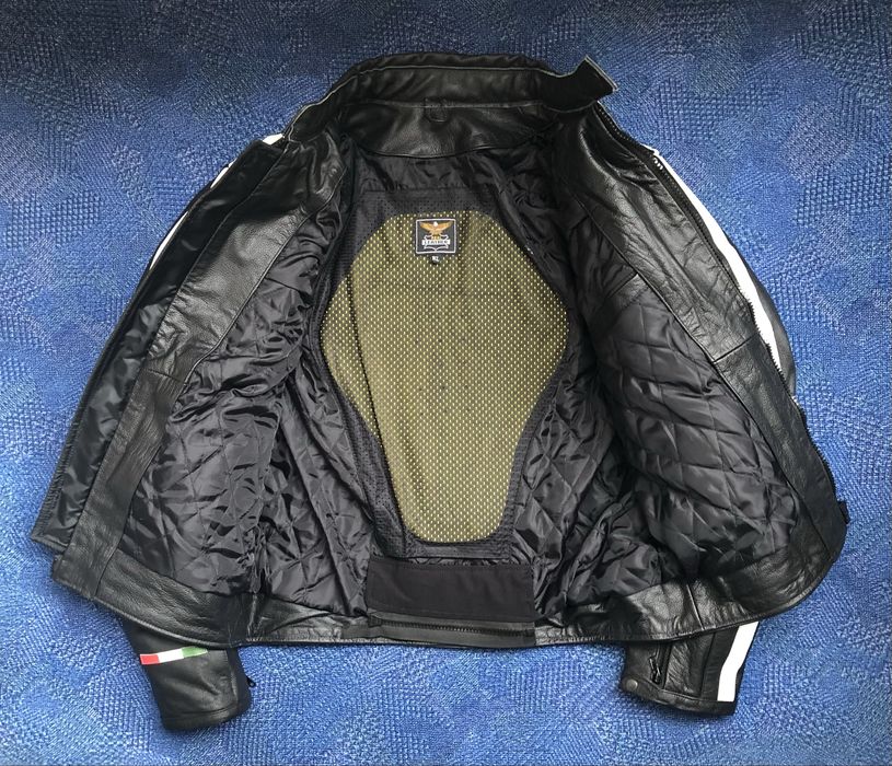 Ducati Bike Leather Jacket мъжко мото яке/ естествена кожа - M-L