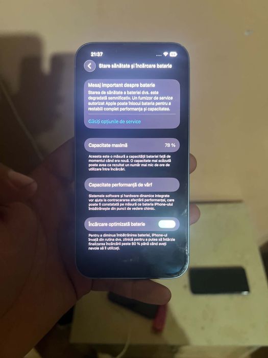 Vand sau schimb iphone 14 blue 128gb