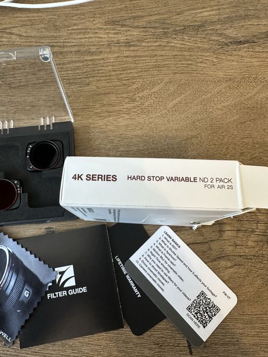 Set filtre variabile ND 2-5 6-9stops DJI Mavic air 2s NOI. Super calitate, pret 150lei.
