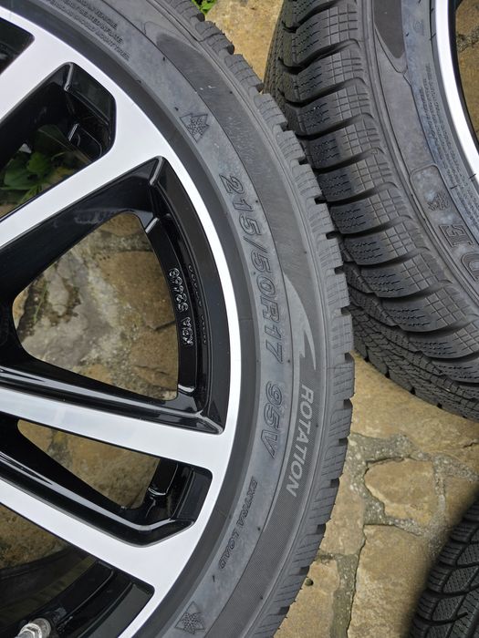 Jante Aliaj Bicolore 17" anv noi de iarna 215/50 R17, Ford Volvo 5x108