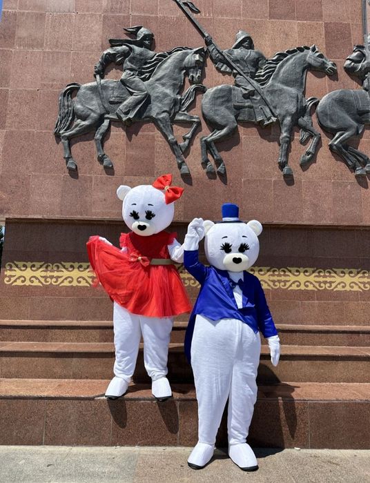 Тедди мишка тэдди аю аниматор зайка куклы костюм актау