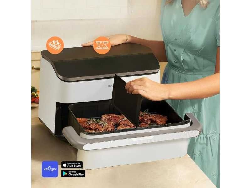 Еър Фрайър с Две Зони за Готвене COSORI Dual Blaze TwinFry 10L