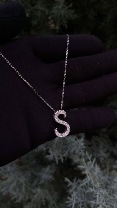 Цепочка кулон 925 Ювелирные украшения серебрянный sepochka kulon