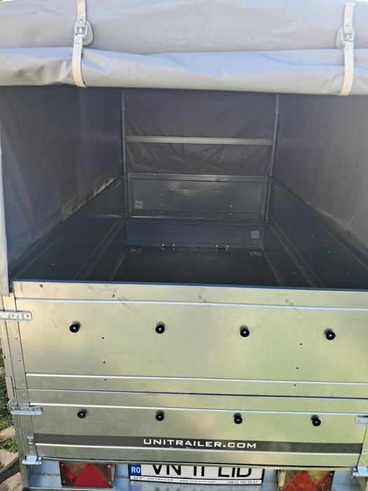 Remorca basculabila 750 kg Temared ca noua