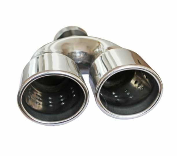 Ornament toba Inox dublu Skoda Vw Opel Mercedes Audi Renault Bmw