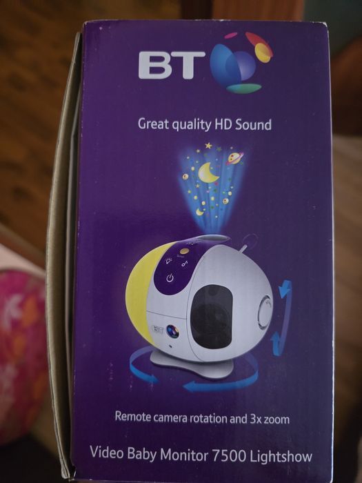 Camera video bebeluș BT 7500 cu spectacol lumini