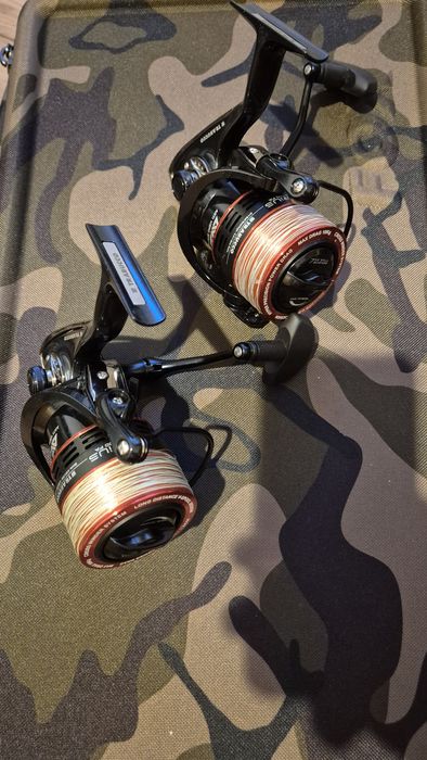 Vând 2 buc. Mulinete Trabucco Krius 5500FA