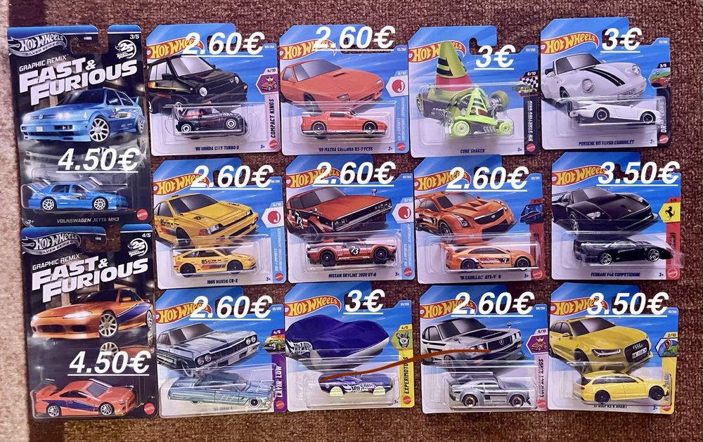 Hot Wheels колилки