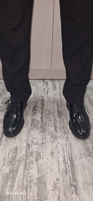 Мъжки костюм класика с обувки