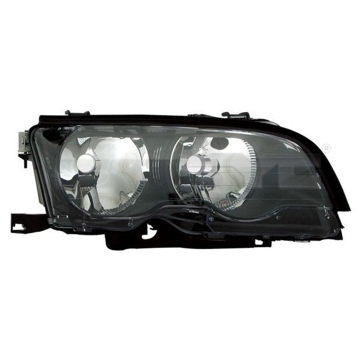 Far BMW Seria 3 (E46) Coupe/Cabrio 07.2001-03.2003 AL Automotive lighting fata dreapta tip bec H7+H7, reflector negru cu motoras