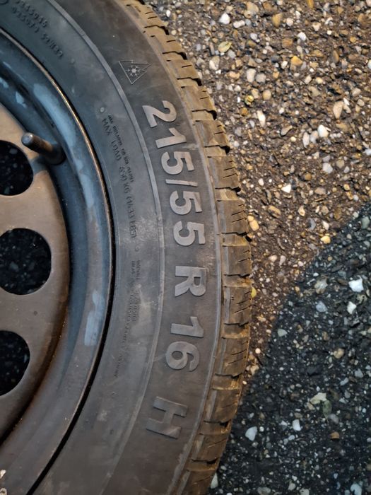 Vând Jante 5x112 R16 215 55 16 Iarna Seat Skoda Audi VW