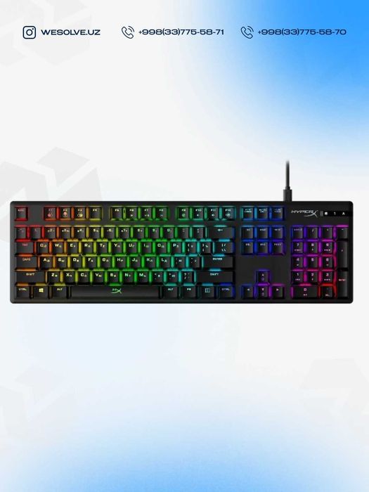 HyperX Alloy Origins Full Red switch PBT