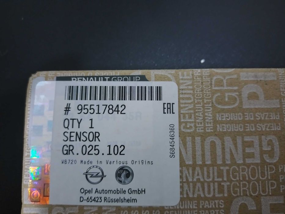 Senzor temperatura gaze de evacuare-de vanzare-cod OE: 95517842