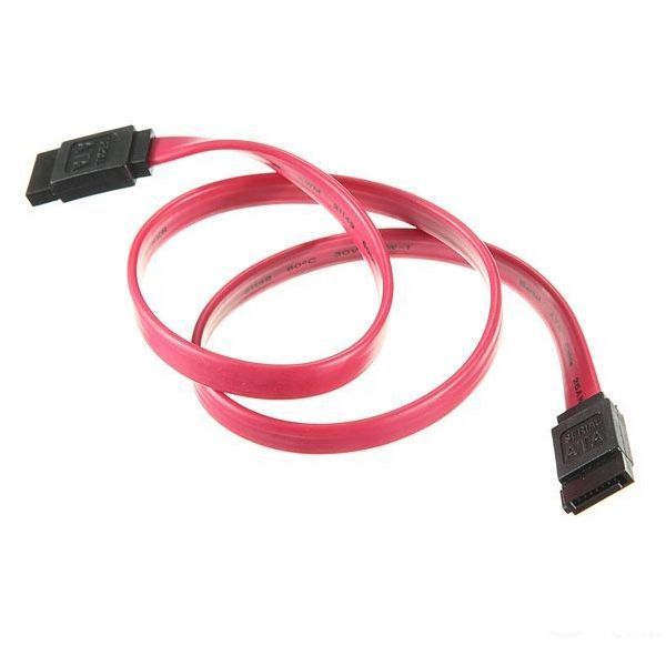 Кабель интерфейсный, для HDD/SSD Sata-Data, 6.0 Gbit/s/Черные Красные