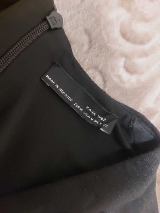 Rochie neagră Zara mărimea M