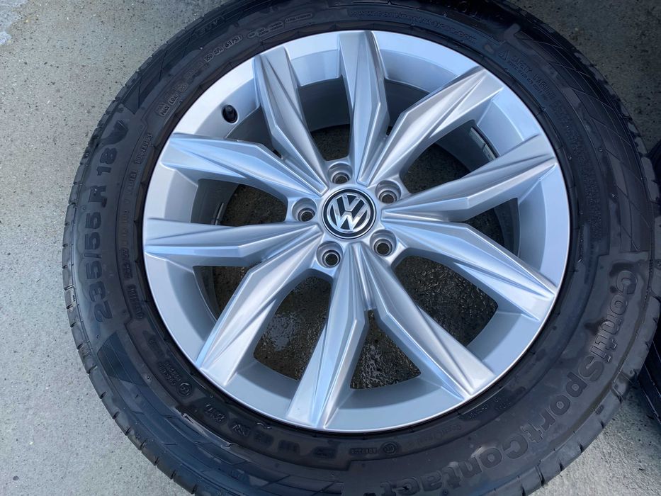 Jante originale VW (Volkswagen) 18 cu anvelope de vara "KINGSTON"