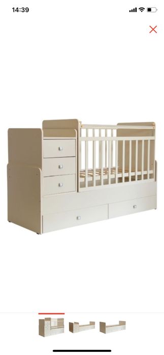 Детская кровать трансформер