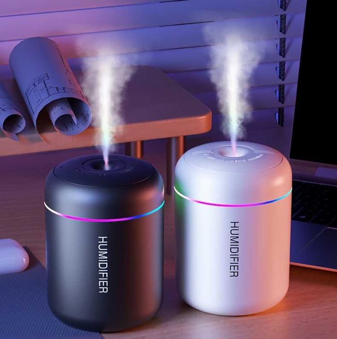 Дифузер - овлажнител на въздух за дома с етерични масла