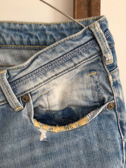 Дамски дънки,  MAISON SCOTCH,  цвят бледо син ,  модел   леко SLIM