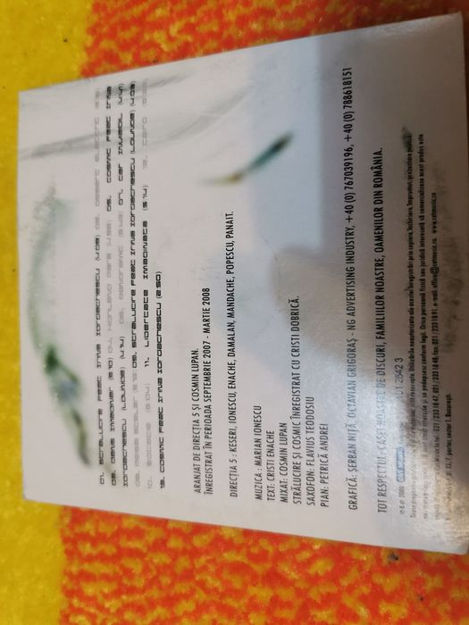 Cd Iris Direcția 5 Albume muzica Românească