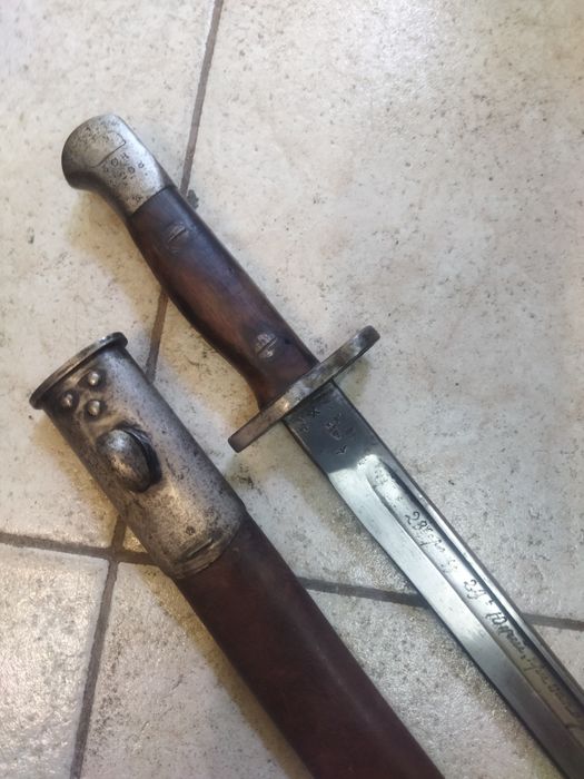Щик за пушка  SHORT MAGAZINE LEE- ENFIELD  1907 г.трофеен