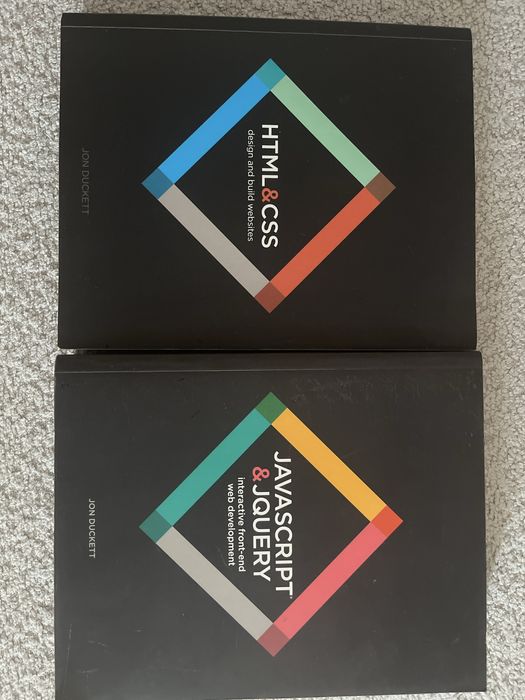 Carti programare HTML, CSS, JAVASCRIPT de Jon Duckey