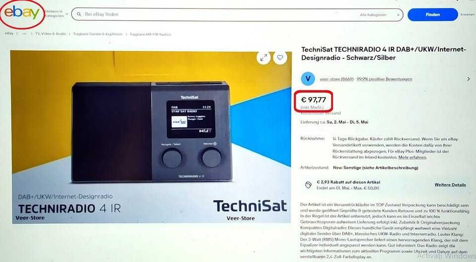 RADIO TechniSat /  Vârf de tehnologie Germană