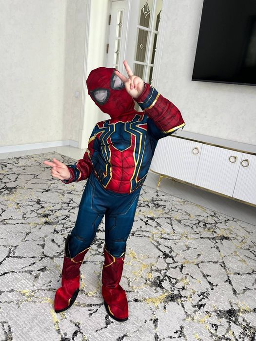 Костюм человека паука для детей