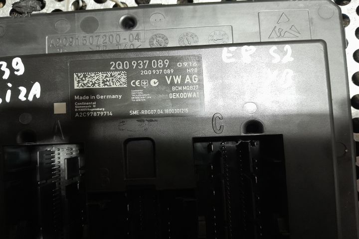 Calculator confort 2Q0937089 2Q0937089 Seat Ibiza a 5-a generatie KJ