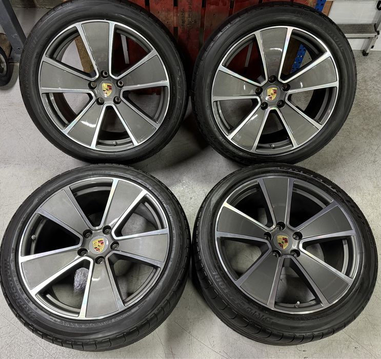 Jante Porsche Cayenne R21 9Y0 E3 Originale Bridgestone de vara