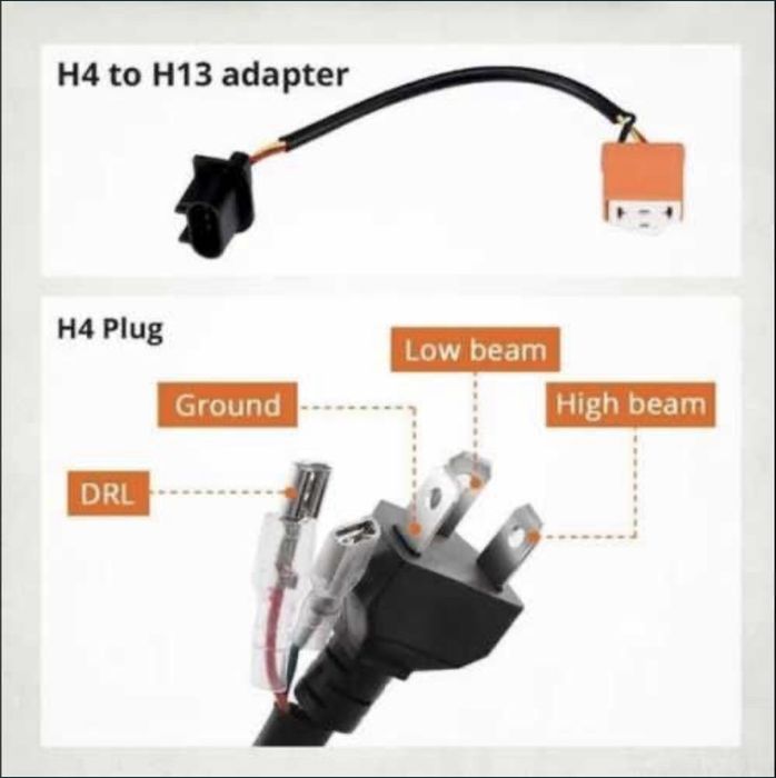 LED фарове 7” Инч диодни фарове за джип. ЦЕНАТА Е ЗА КОМПЛЕКТ!