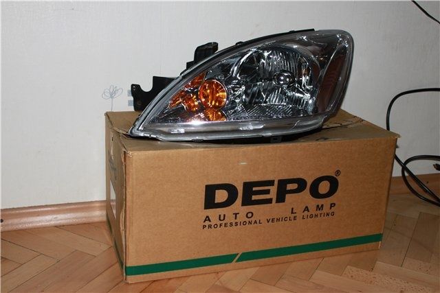 Фара/капот/крыло/бампер на Митсубиси Лансер/Mitsubishi Lancer '04-'07