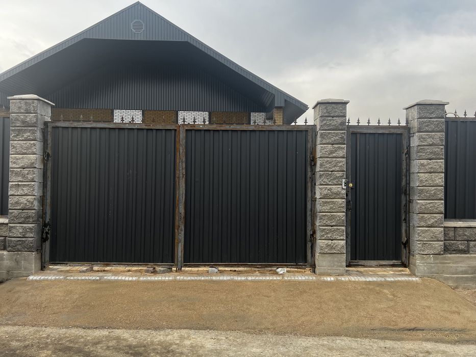 Ворота с калиткой