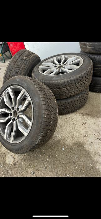 Jante aliaj Bmw x6 f16.  255/50r19 anvelope iarna Pireli