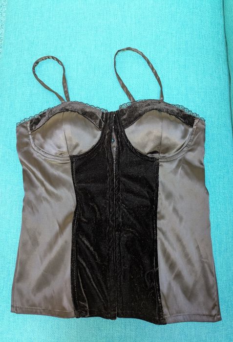 Блестящ сет в черно