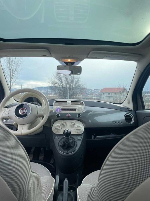 Fiat 500 Lounge 1.2L benzina + GPL an 2014