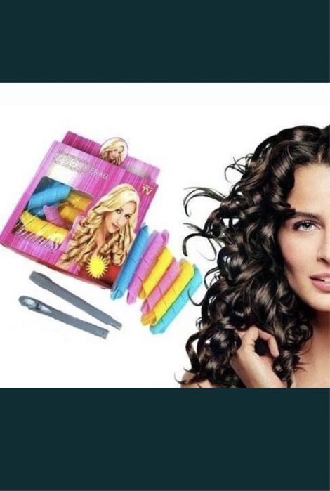 Волшебные бигуди Magic Leverage Бигуди спиральки Бигуди разные